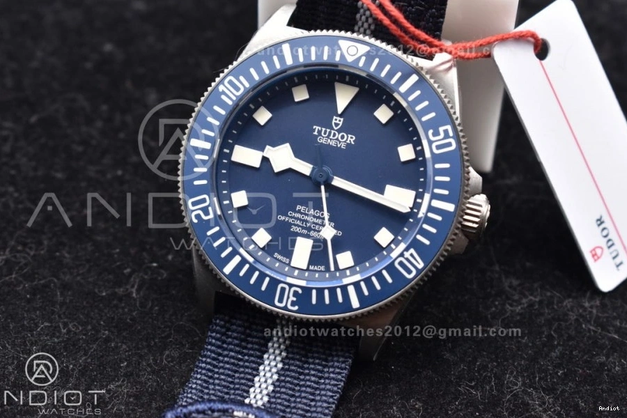 Blue Best Titanium Tudor 1:1 Factory FXD Pelagos Edition M+ Navy 0206
